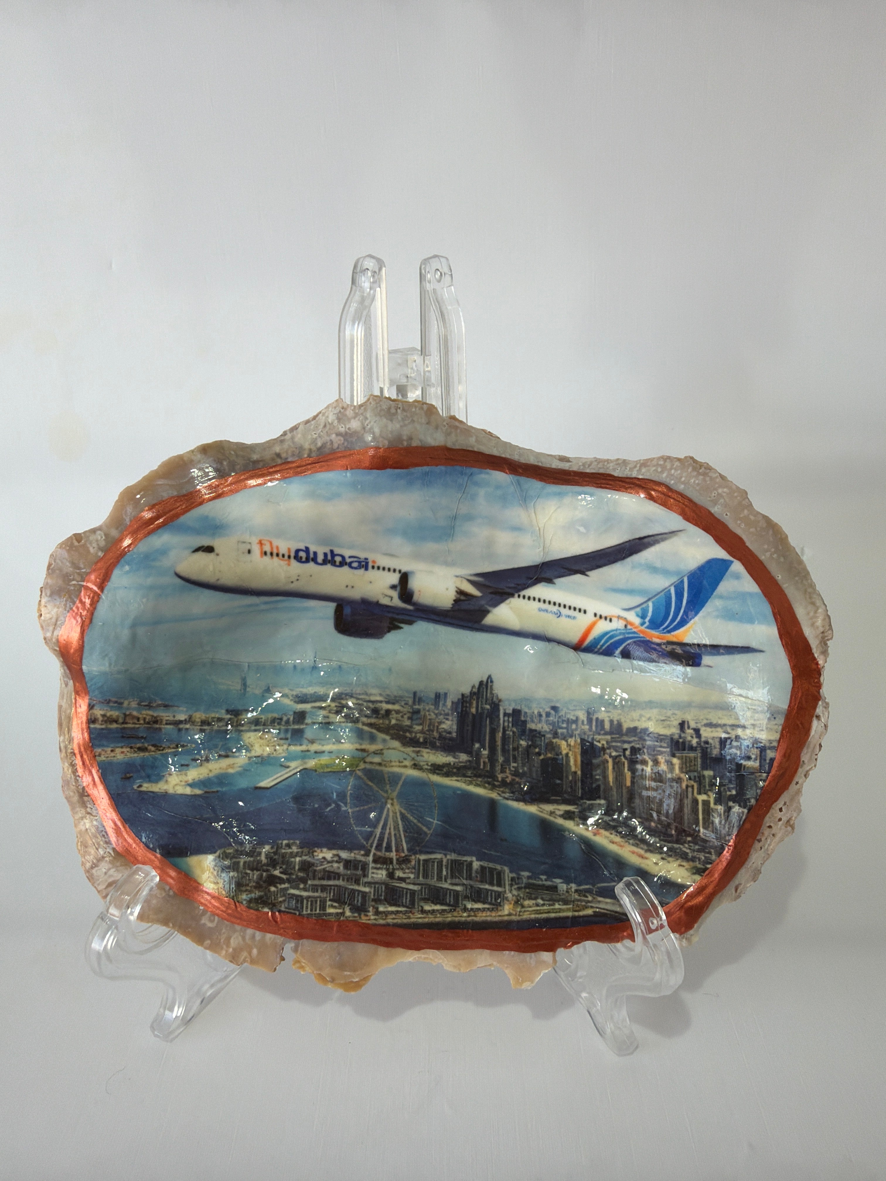 Oyster Art, fly Dubai blue waters JBR 5.7”