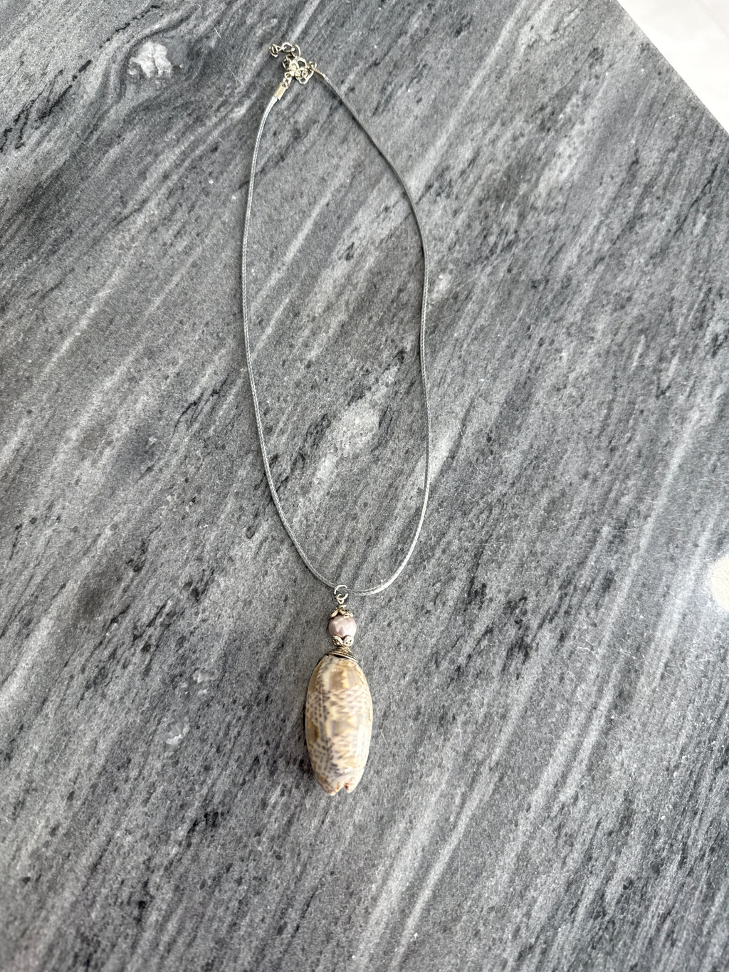 Lucky Olive Necklace, Burj Khalifa Art
