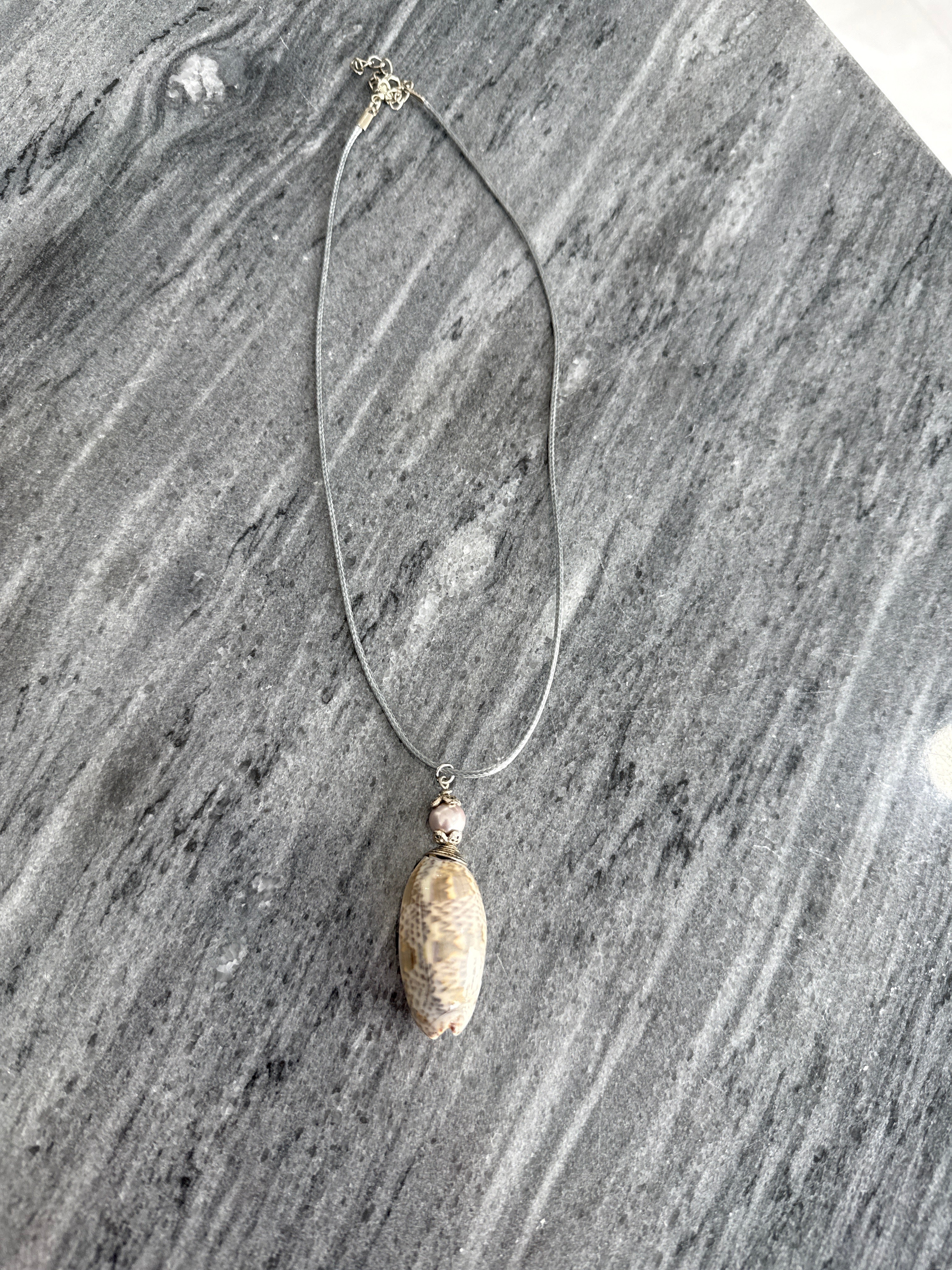 Lucky Olive Necklace, Burj Khalifa Art
