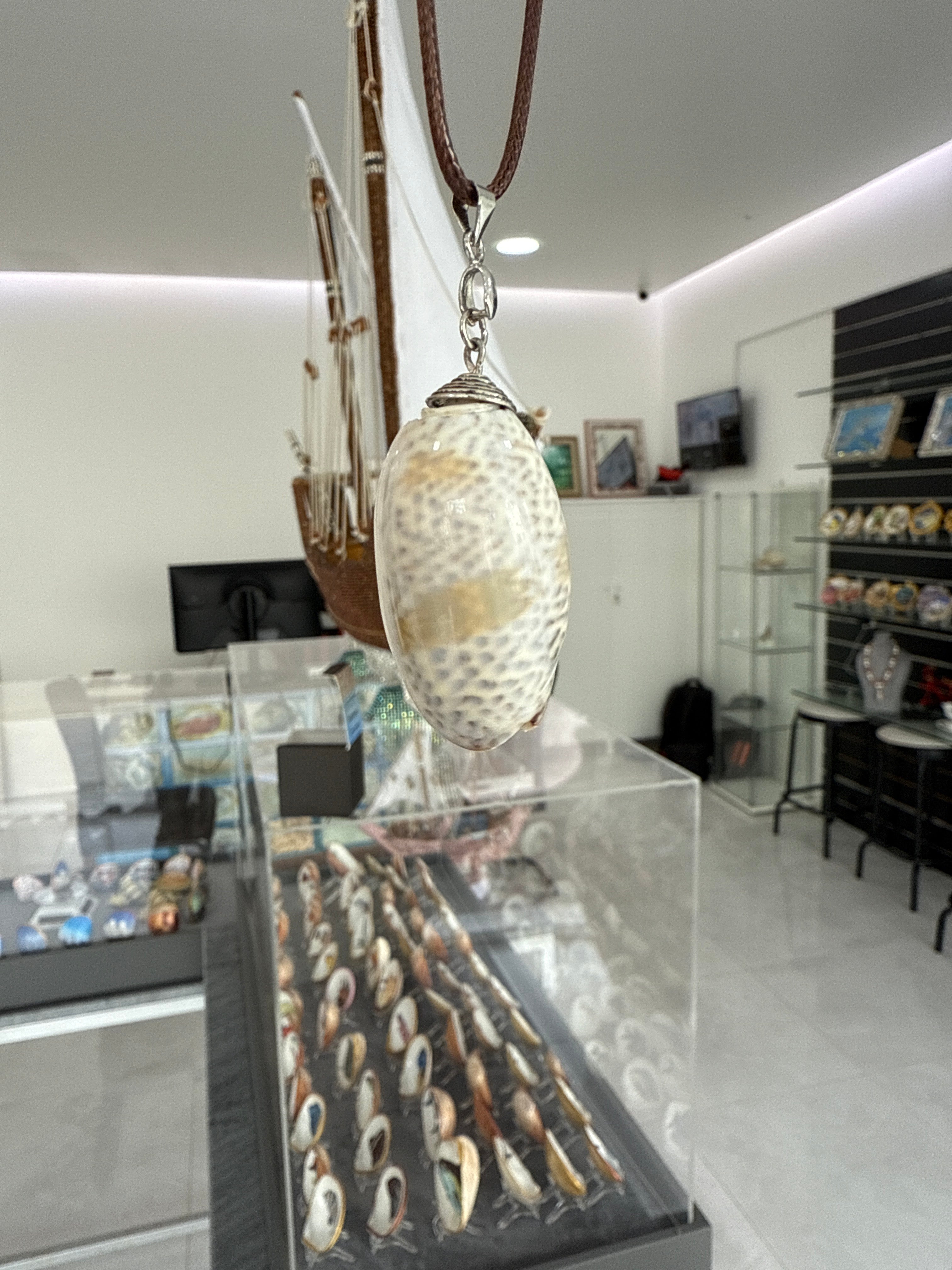 Lucky Olive Necklace, Burj Khalifa Art