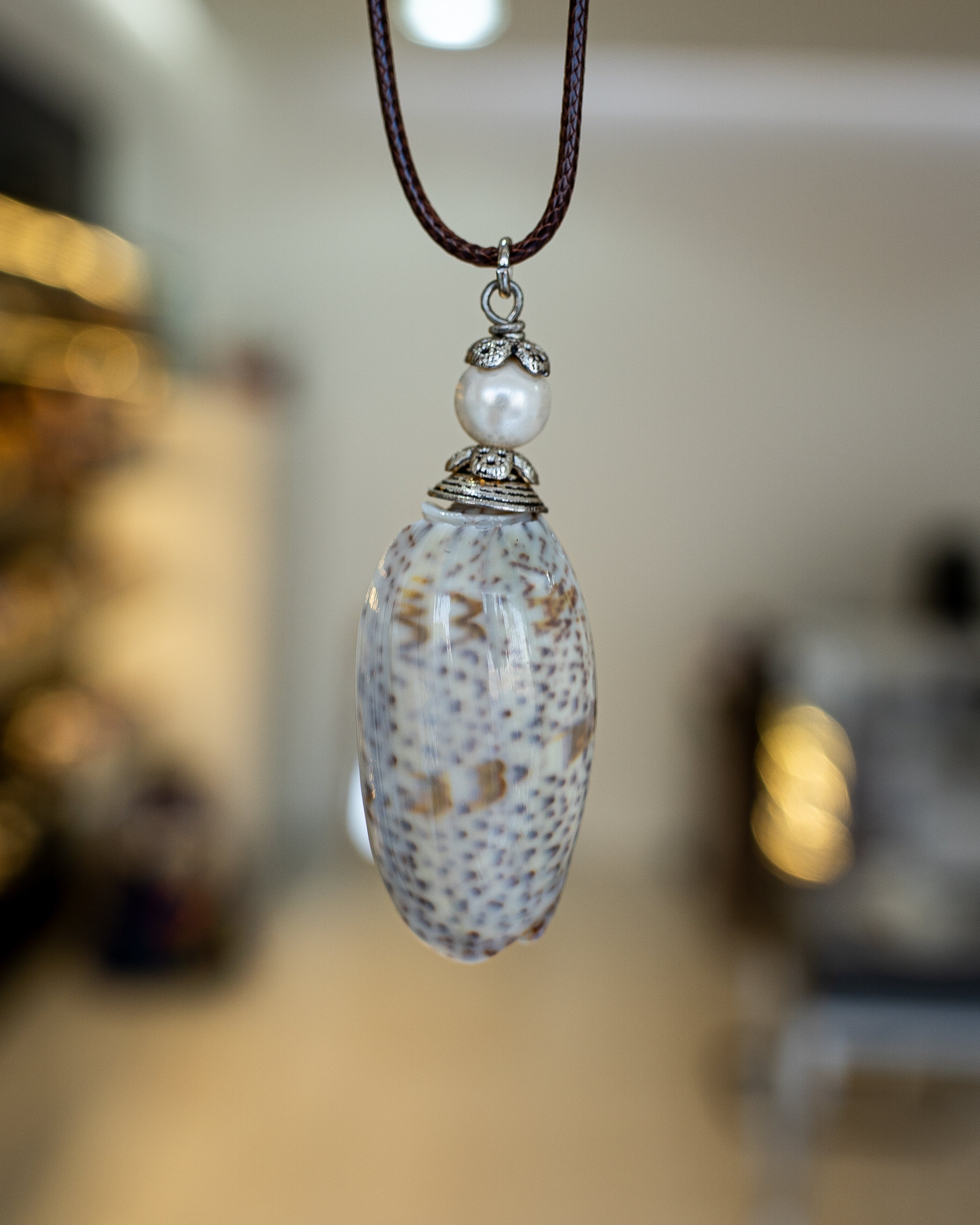 Lucky Olive Necklace, Burj Khalifa Art
