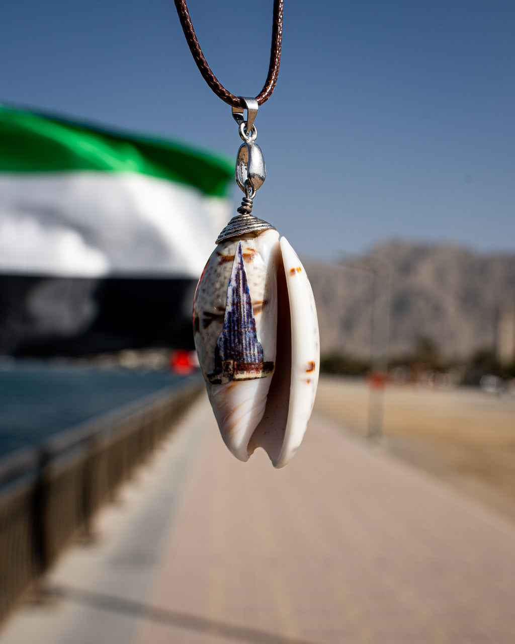 Lucky Olive Necklace, Burj Khalifa