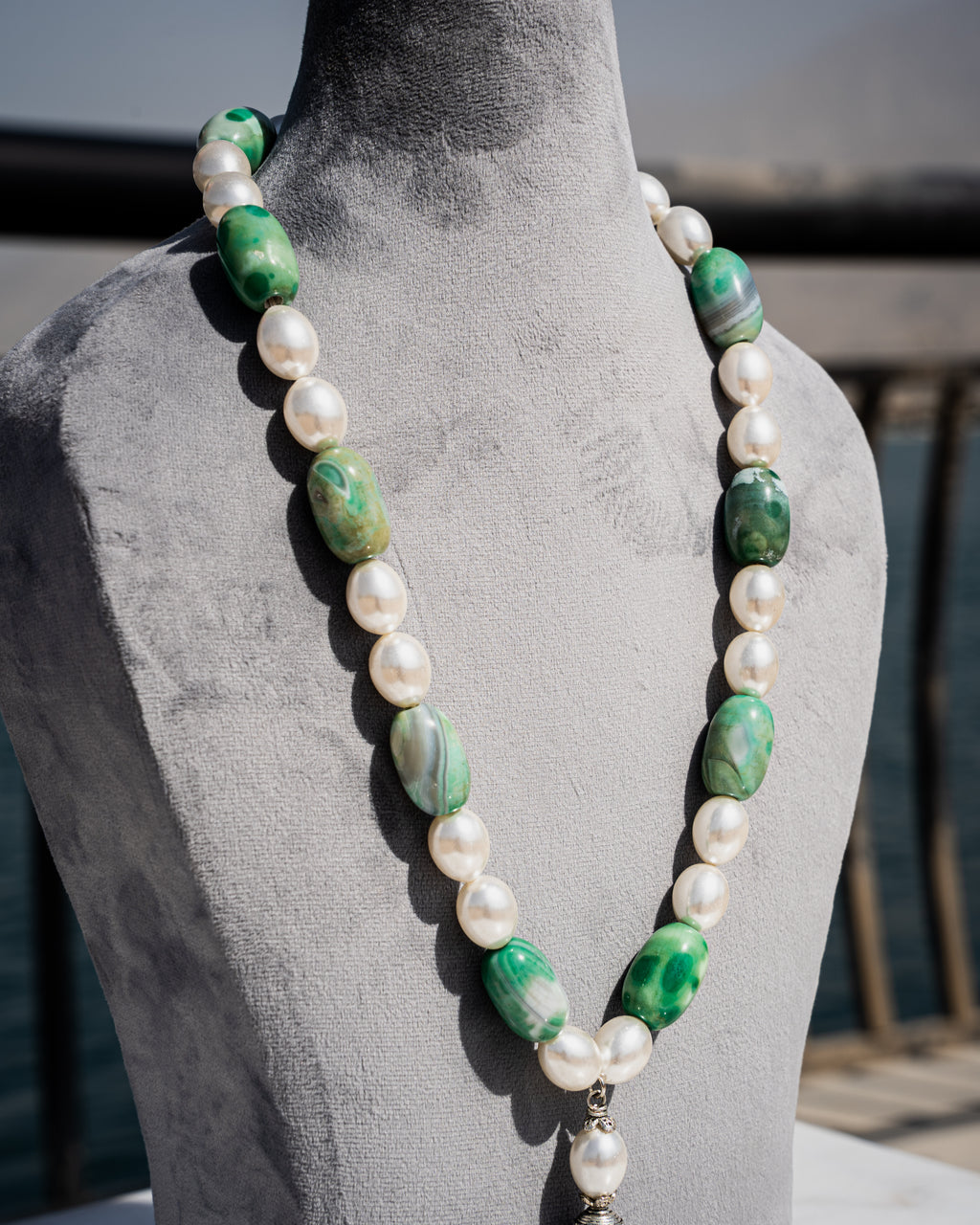 Mermaid Necklace, Green