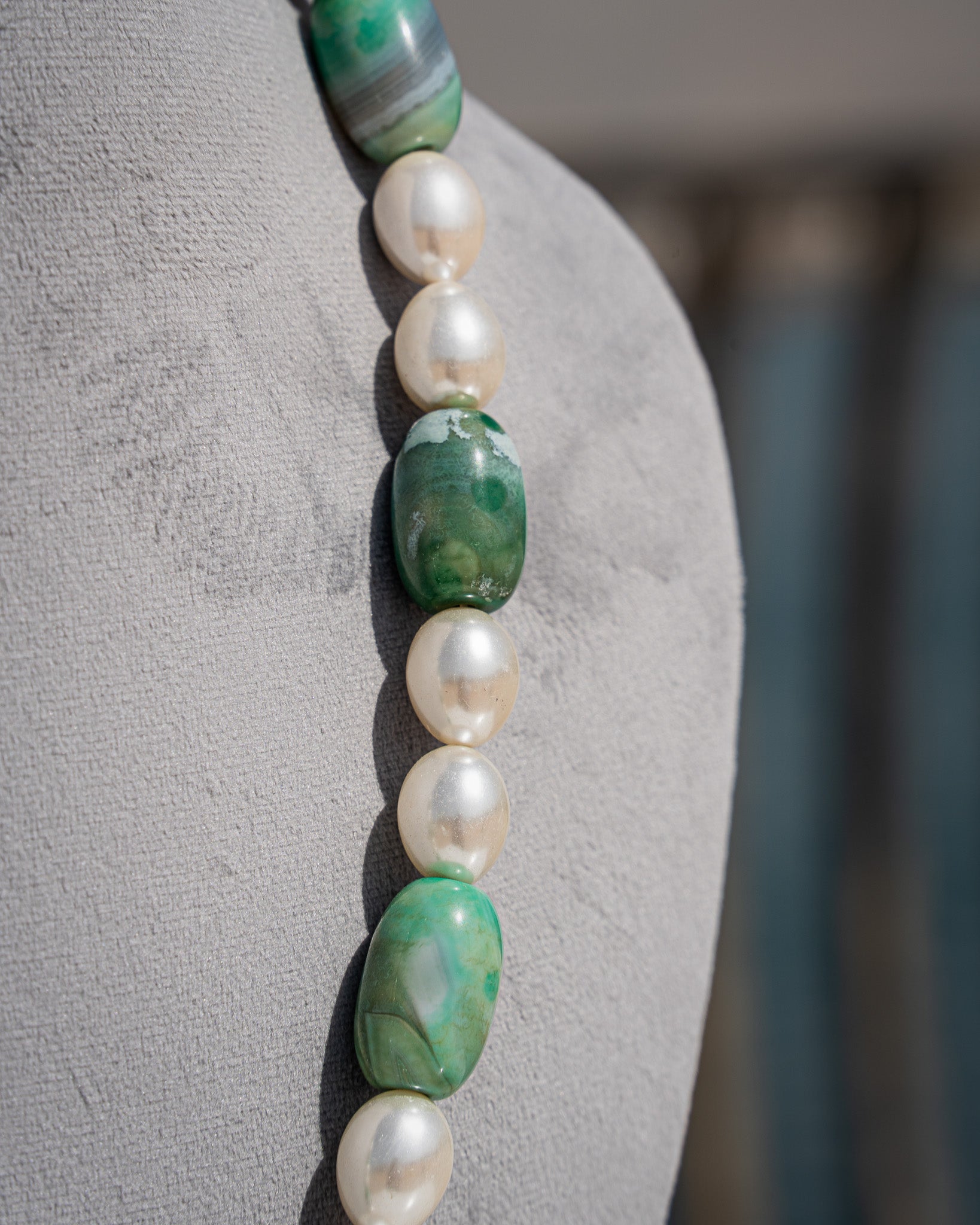 Mermaid Necklace, Green