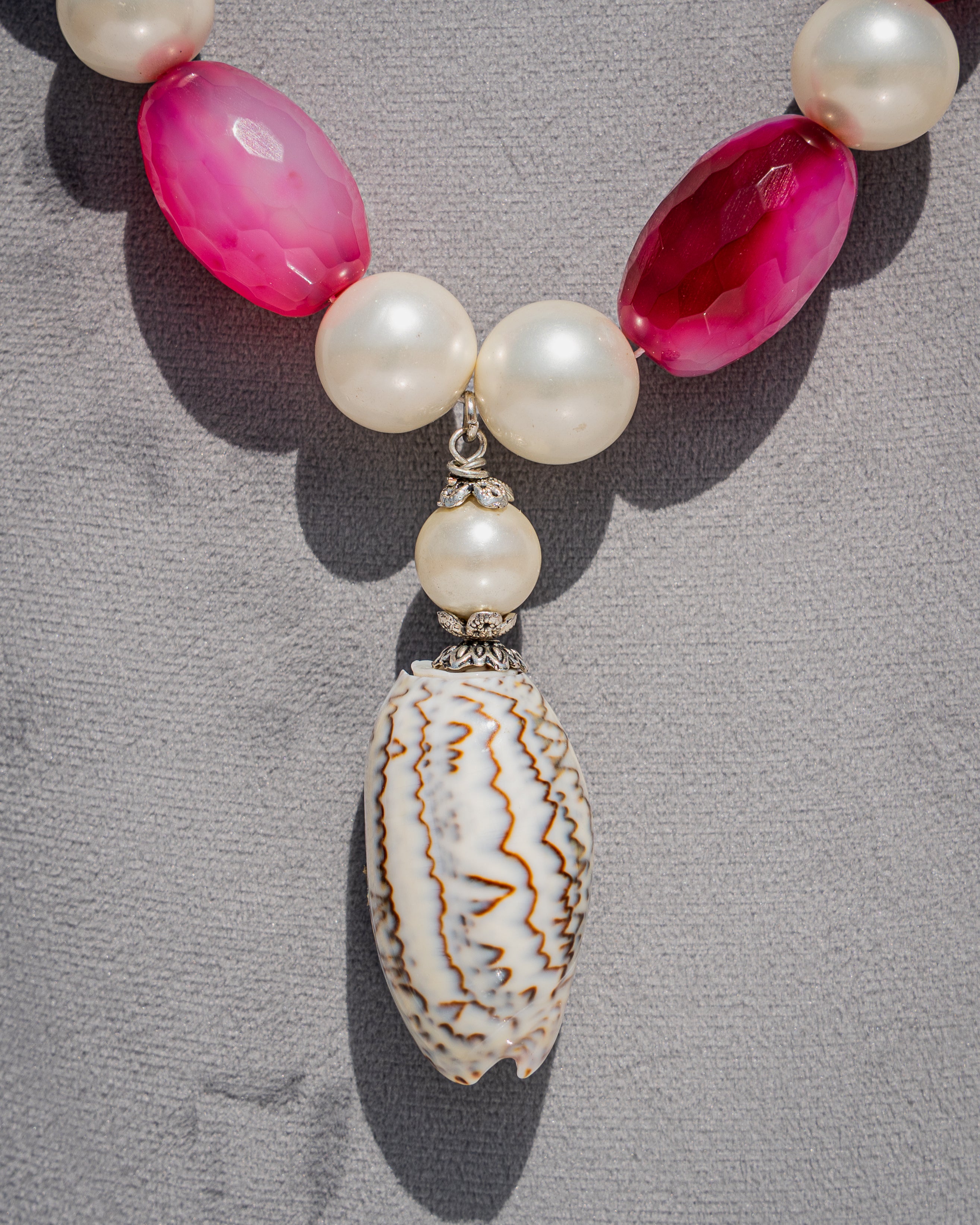 Mermaid Necklace, Rose