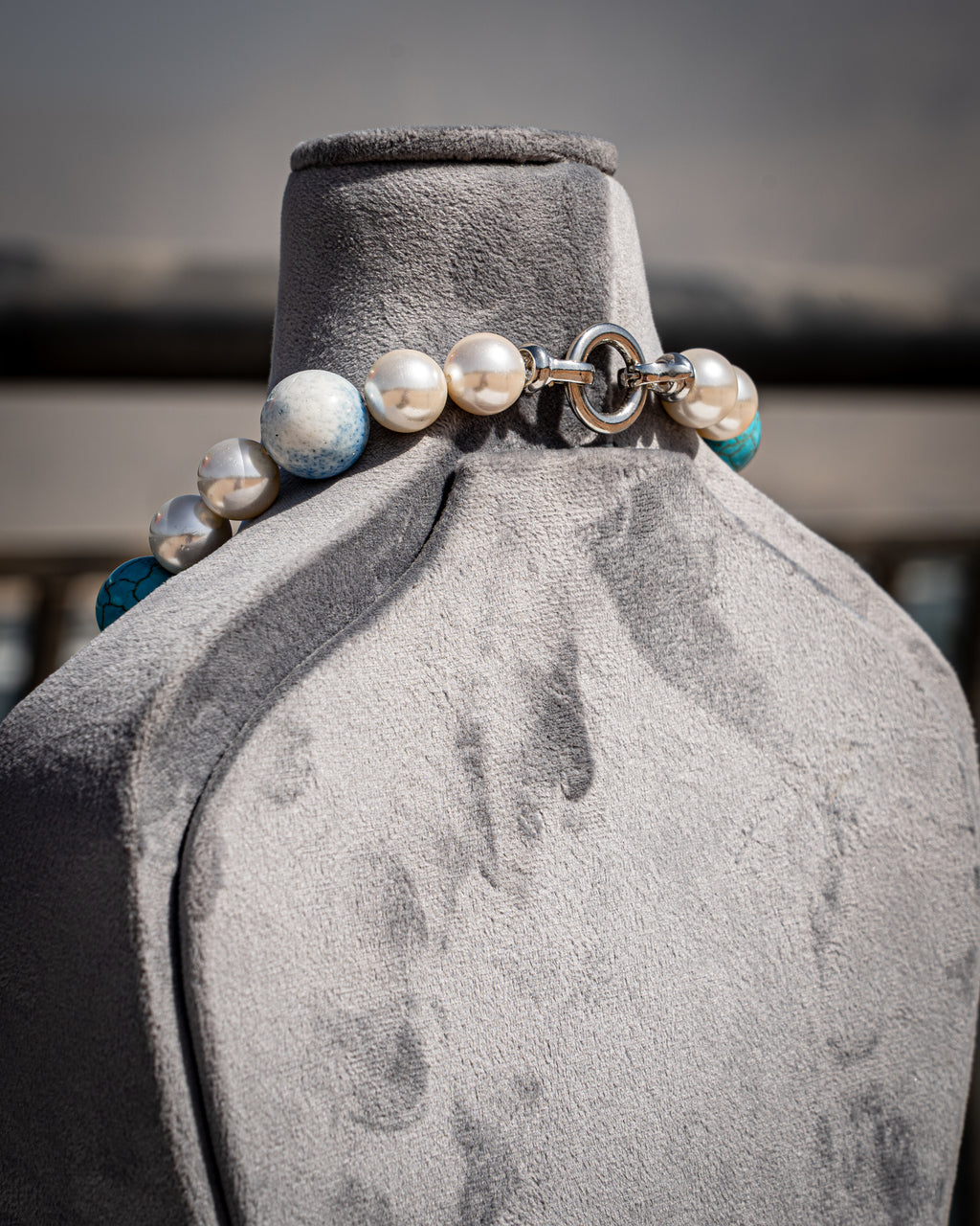 Mermaid Necklace, Baby Blue