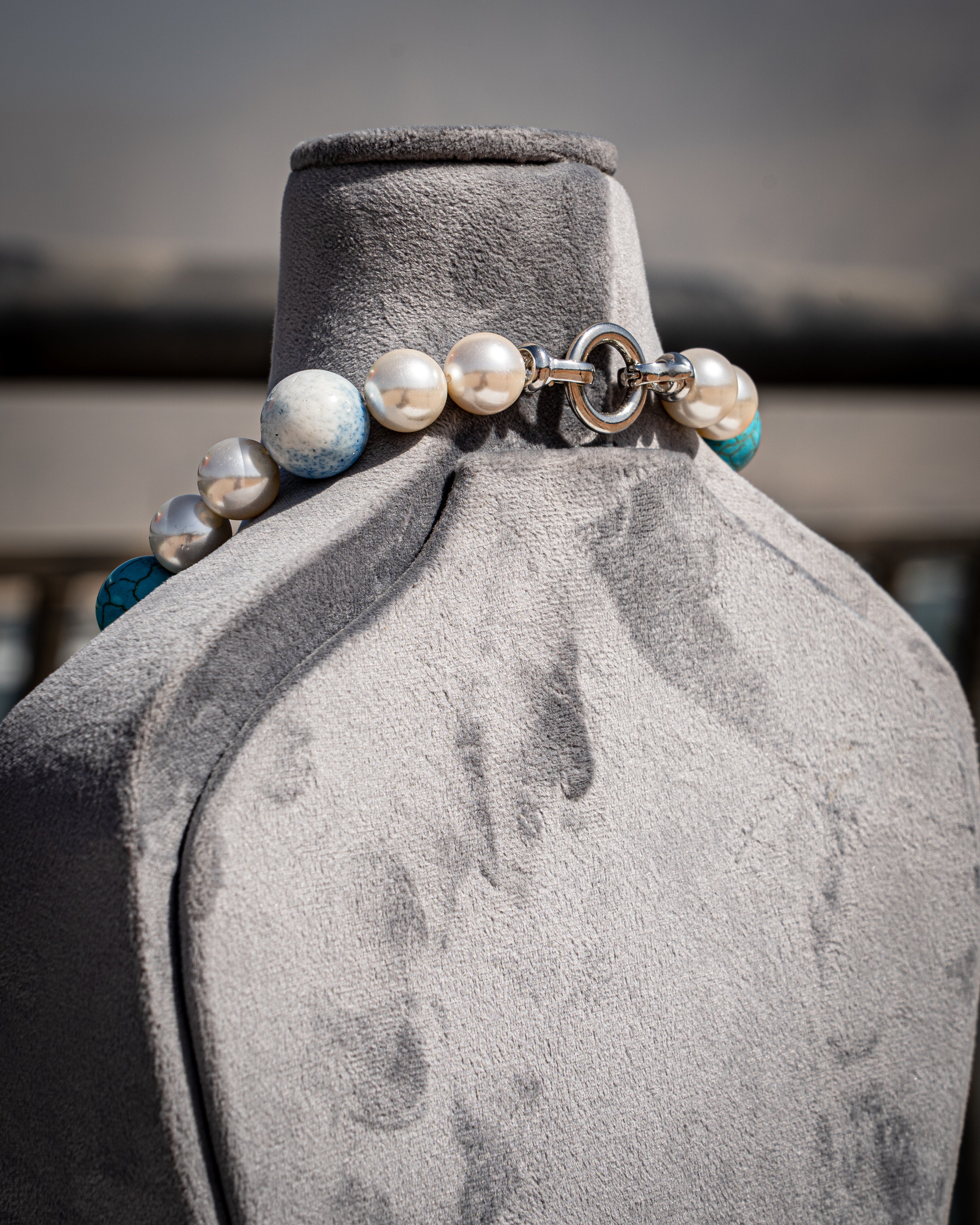 Mermaid Necklace, Baby Blue