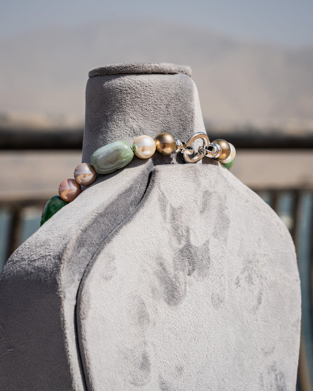 Mermaid Necklace, Light Green