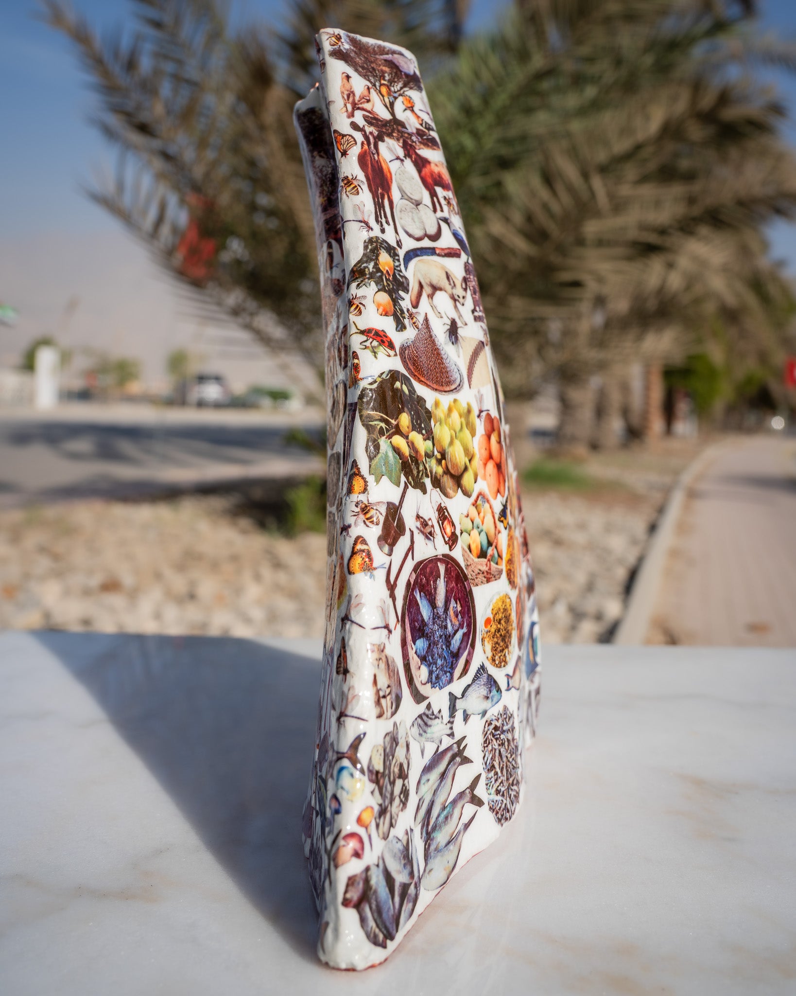 Date Tree Art, UAE Collage