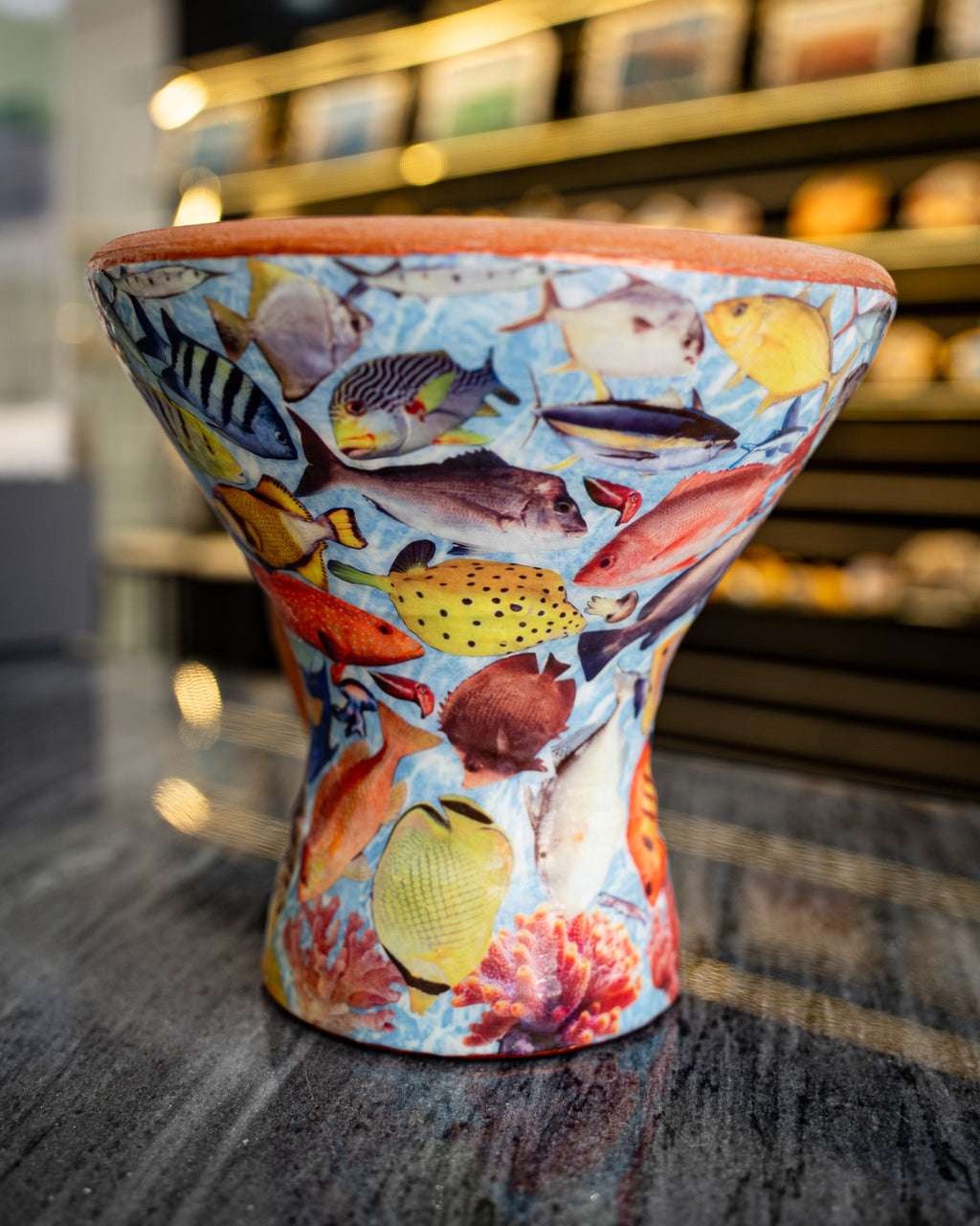 Classic glay incense burner, marine collection