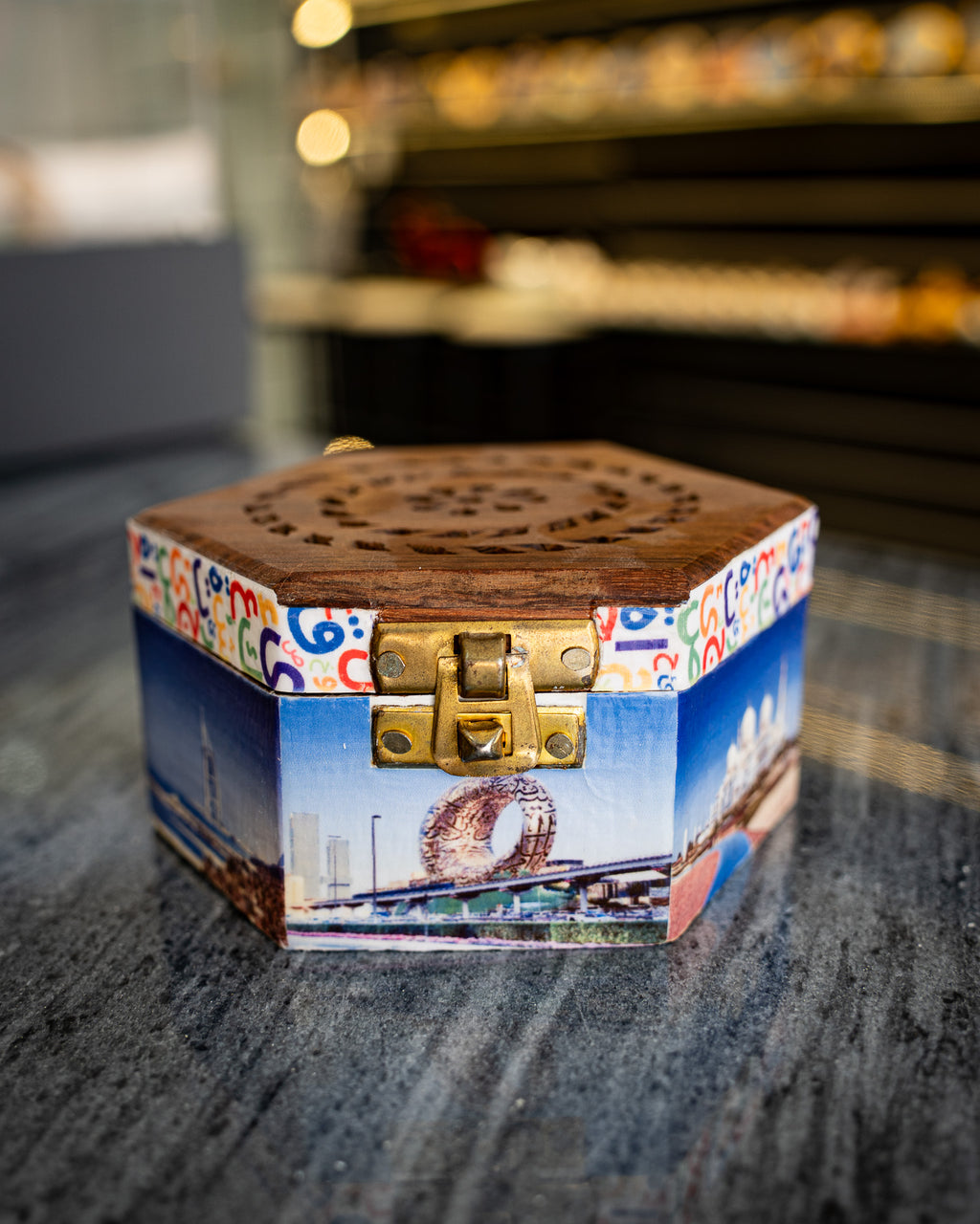 Classic incense burner, traditional box