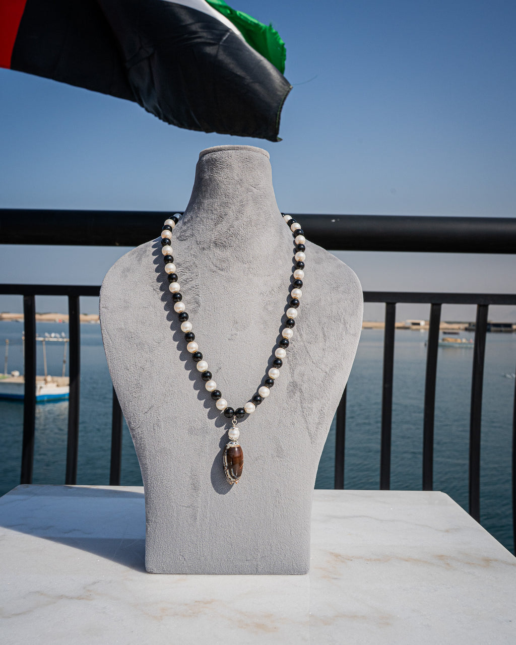 Choker Necklace - (Onyx Black)