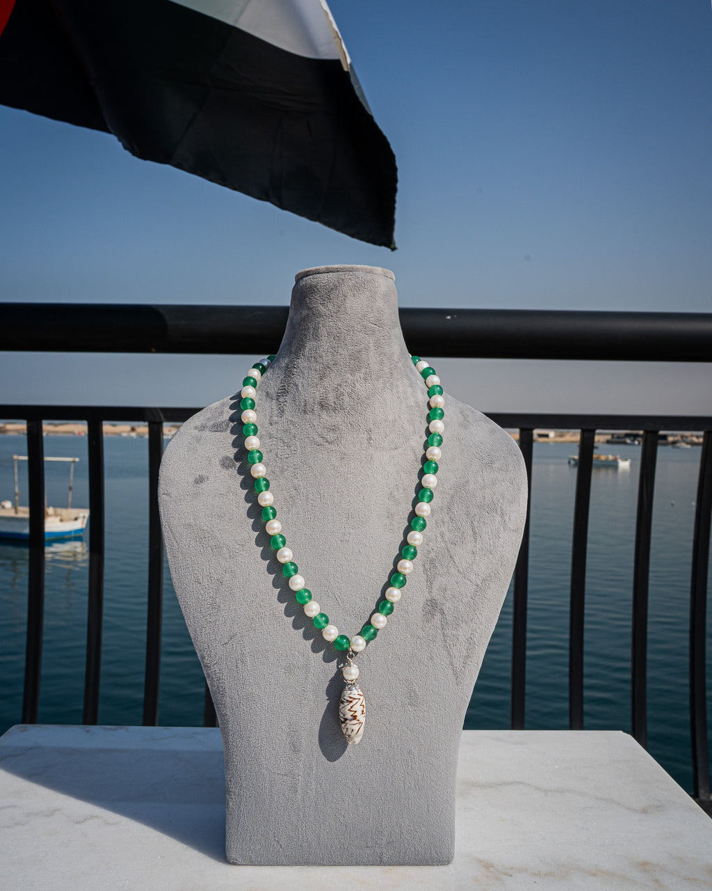 Choker Necklace - (Jade Green)