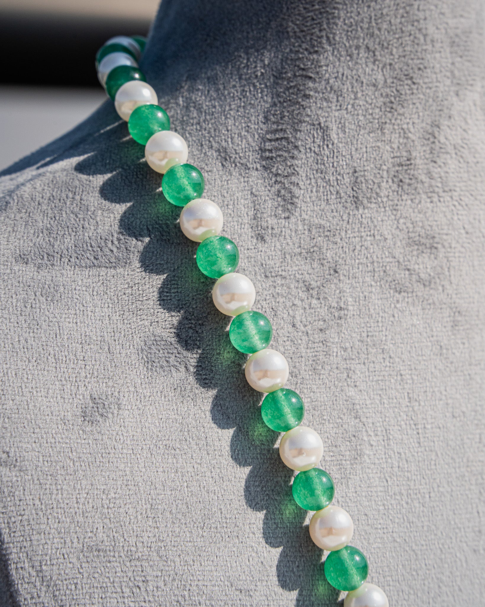 Choker Necklace - (Jade Green)