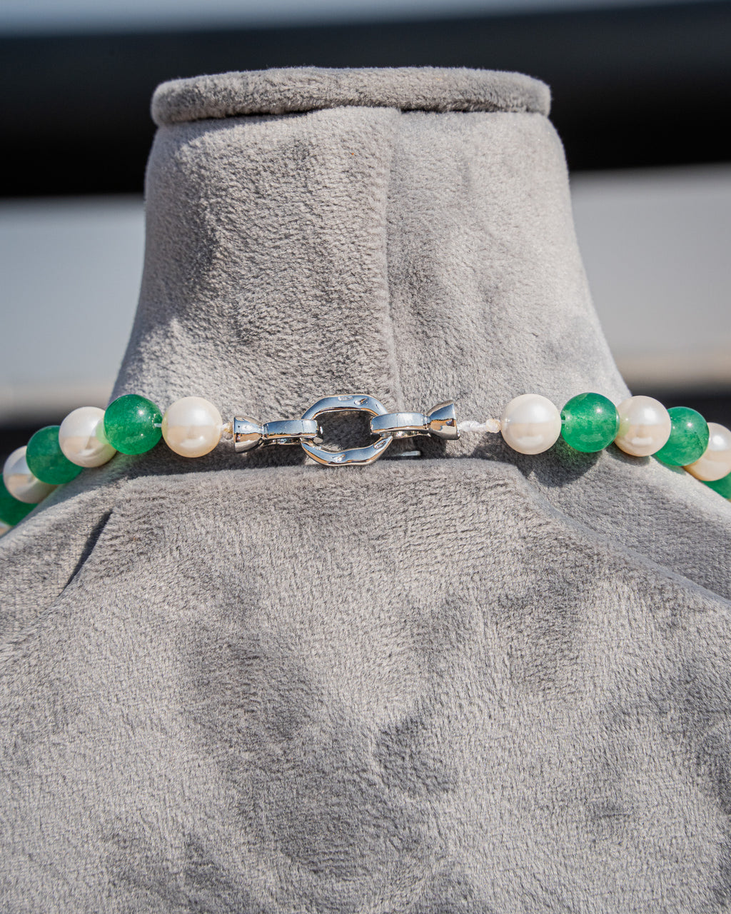 Choker Necklace - (Jade Green)
