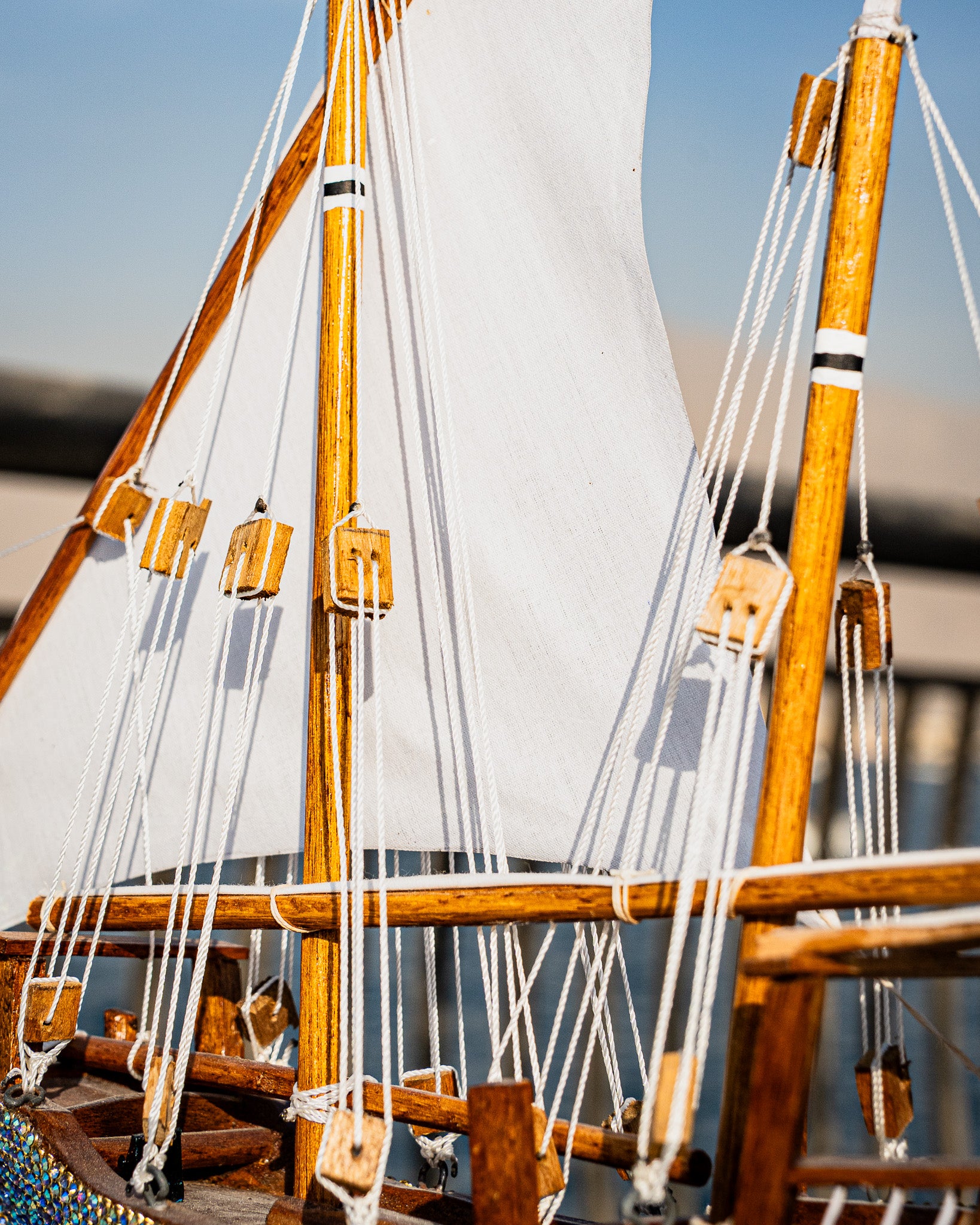 Traditional dhow boat, jeweled