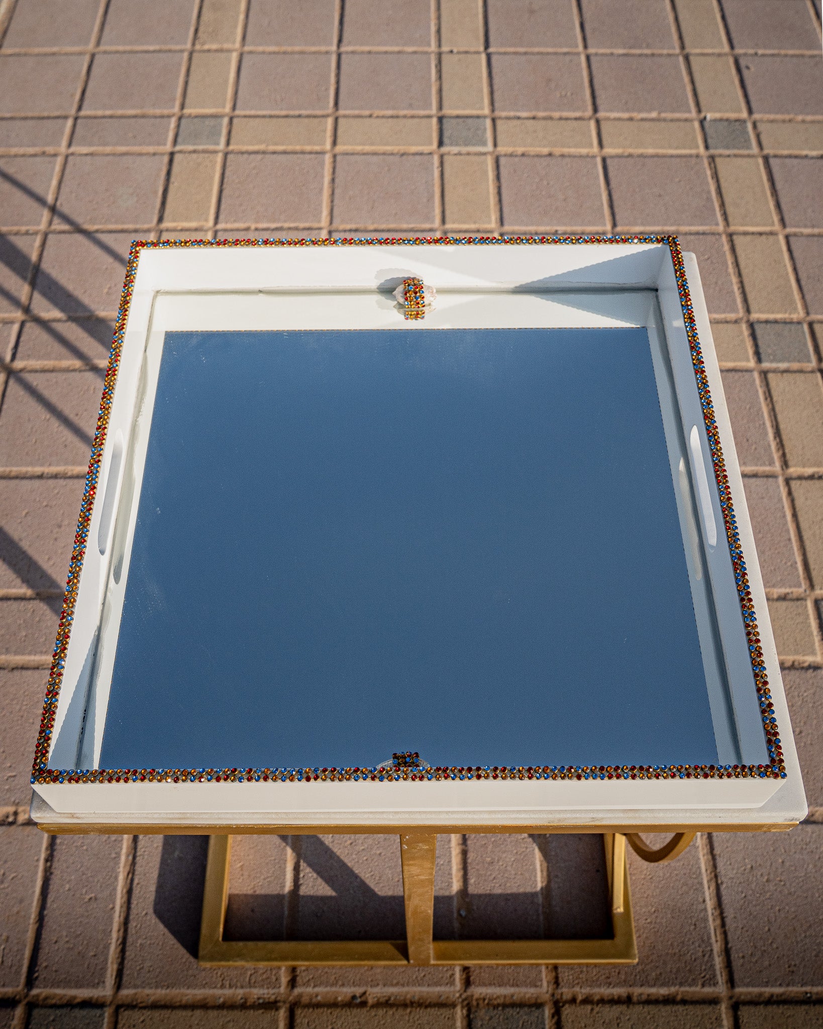 Classic arabic coffee set, jeweled