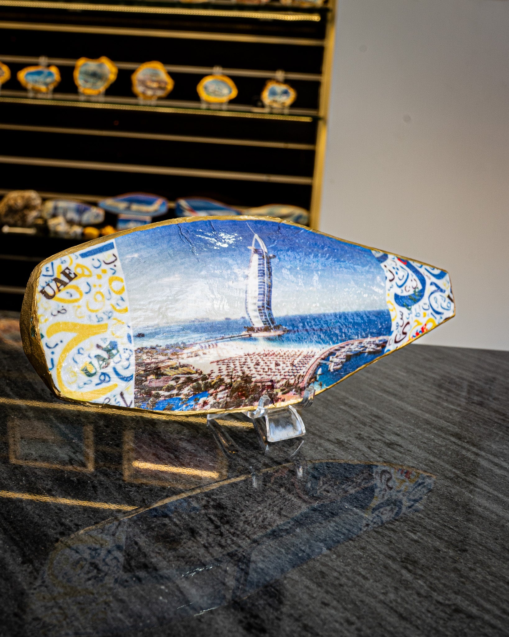 Perfect Cuttlefish Art, Burj al Arab