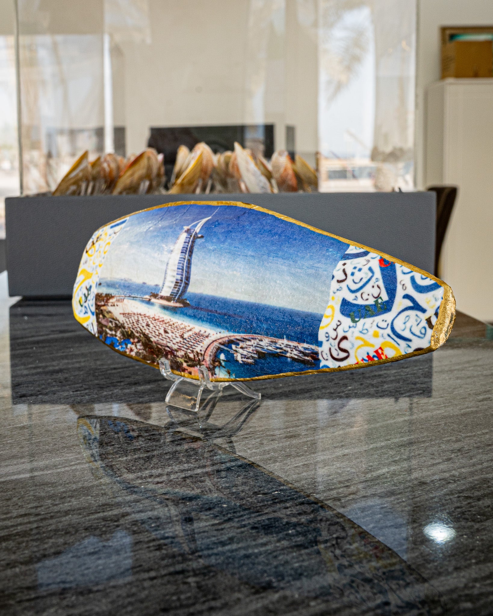 Perfect Cuttlefish Art, Burj al Arab