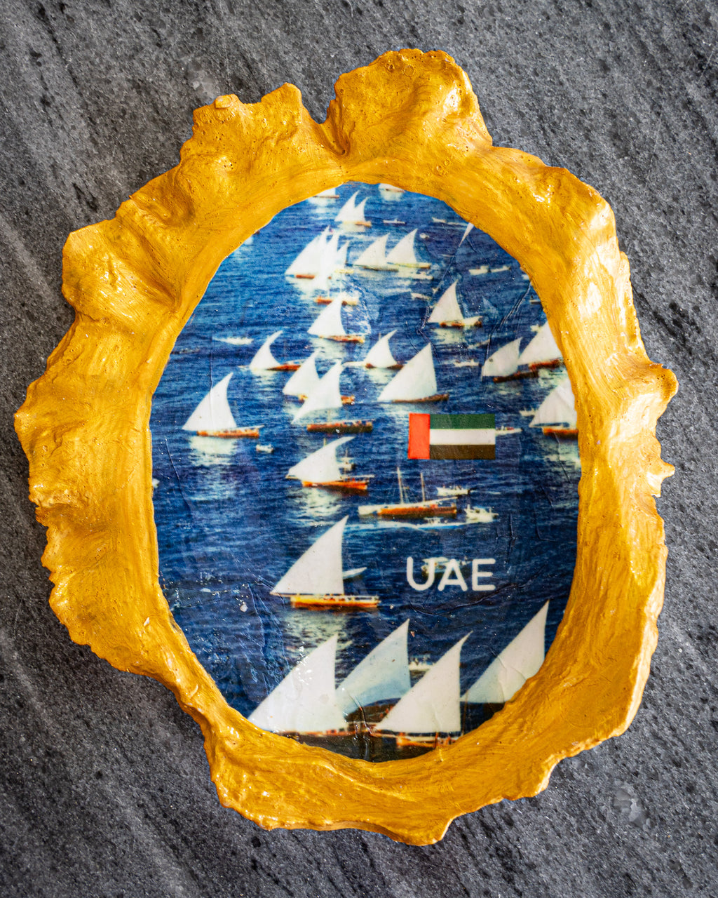 Oyster Art, UAE sailing boats, 6"