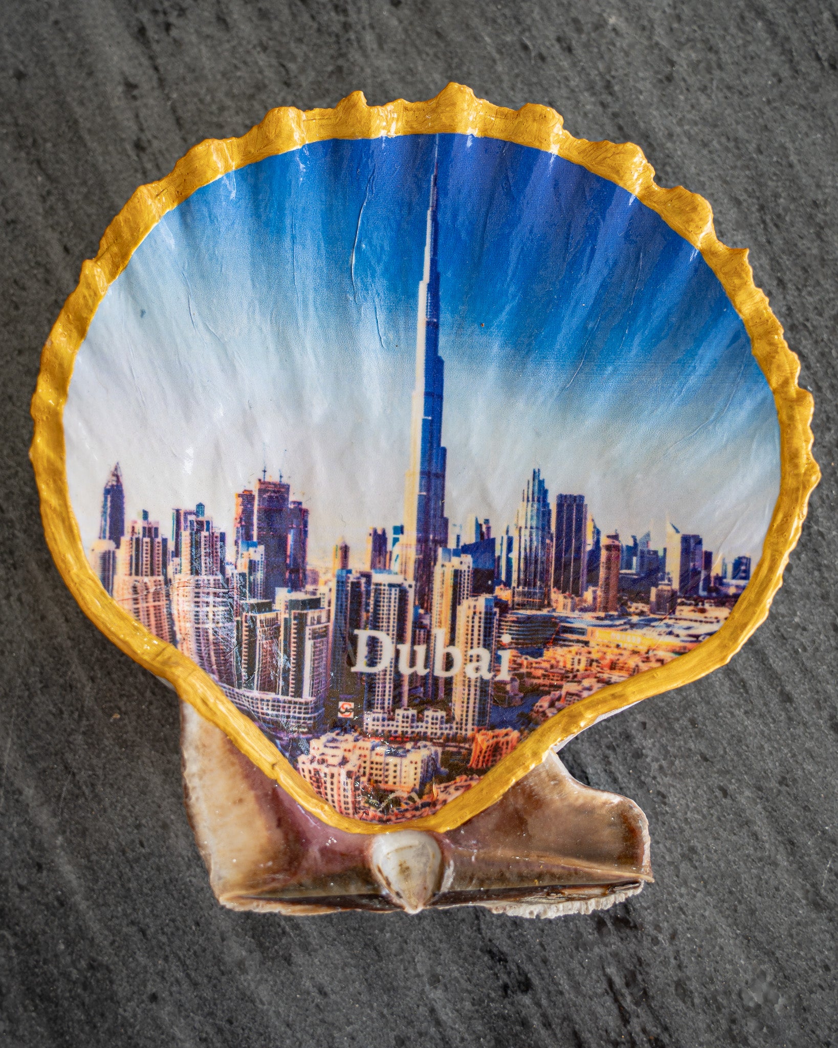 Scallop Art, Dubai Burj Khalifa 4.8"