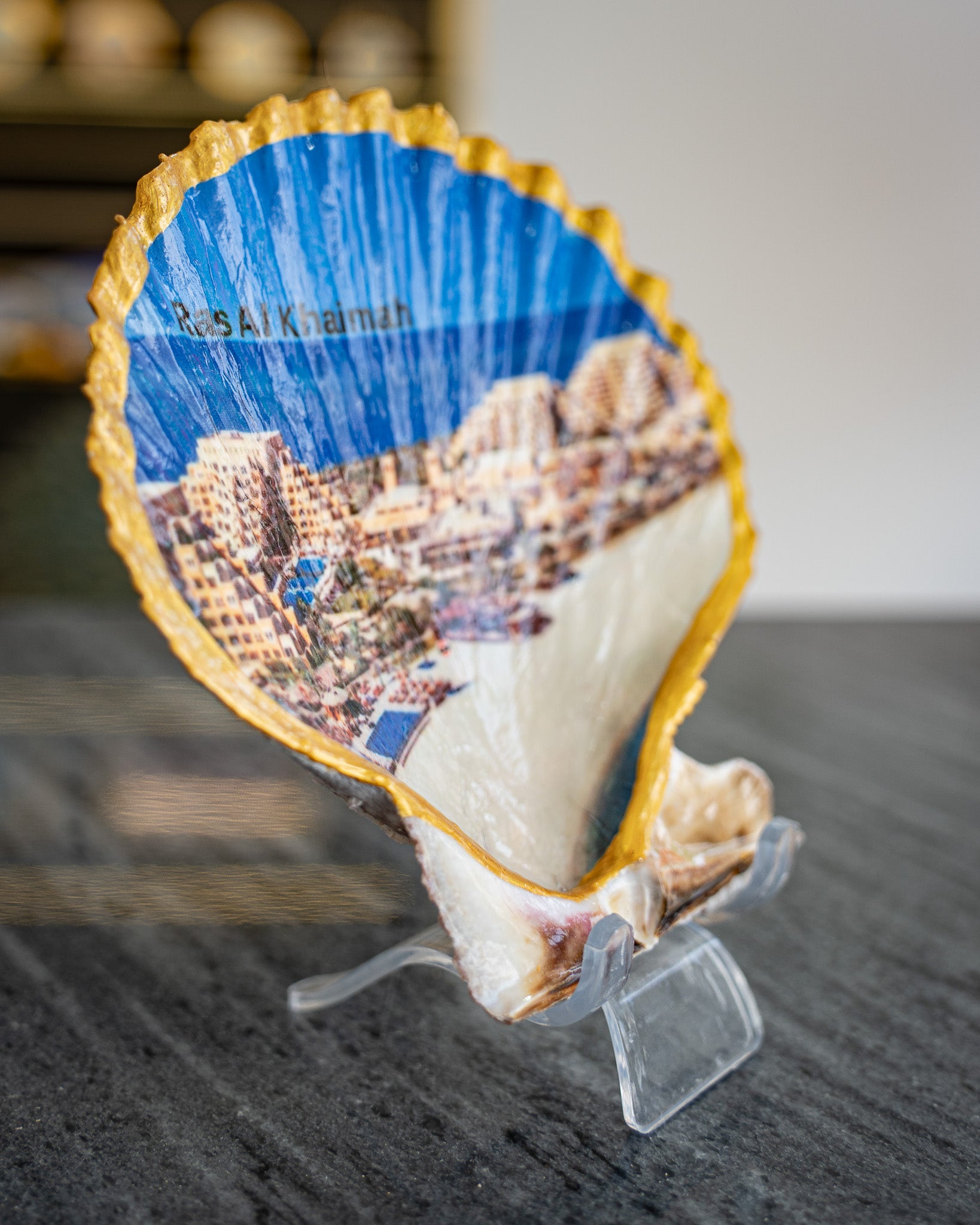 Scallop Art, Al Marjan Island 4.5"