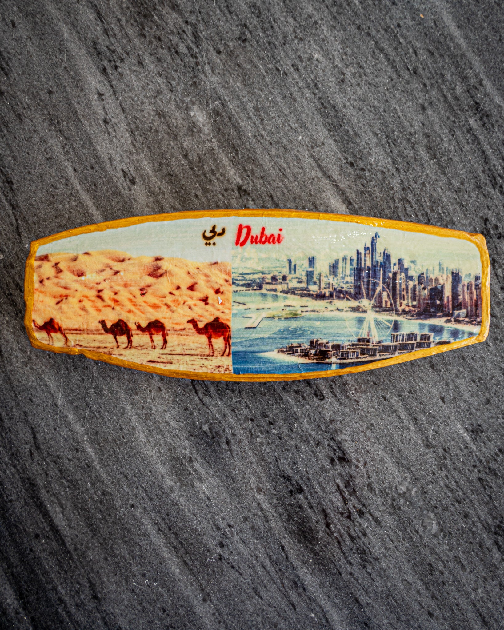 Perfect Cuttlefish Art, Vintage Dubai