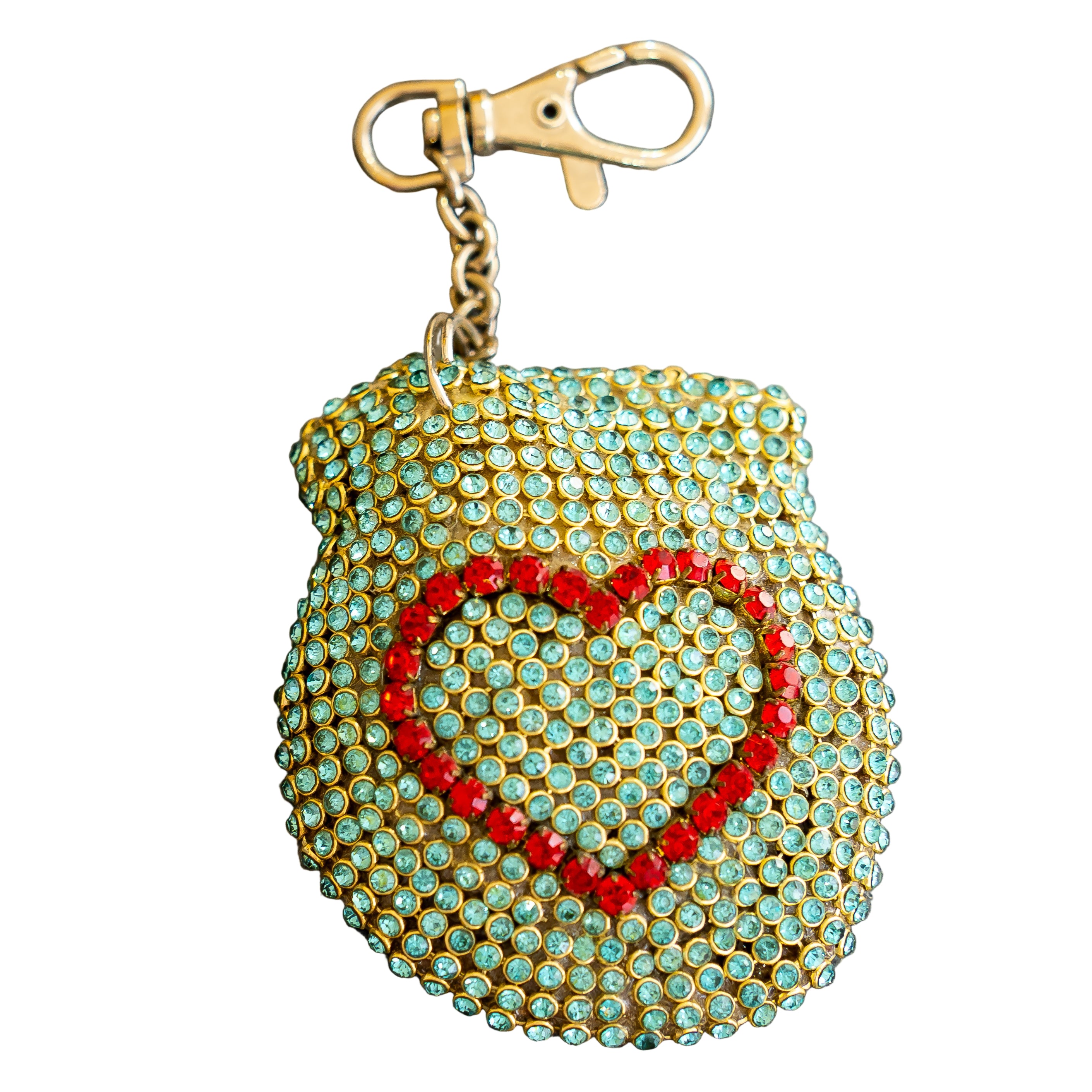 Jeweled Natural UAE oyster keychains ( keyring )