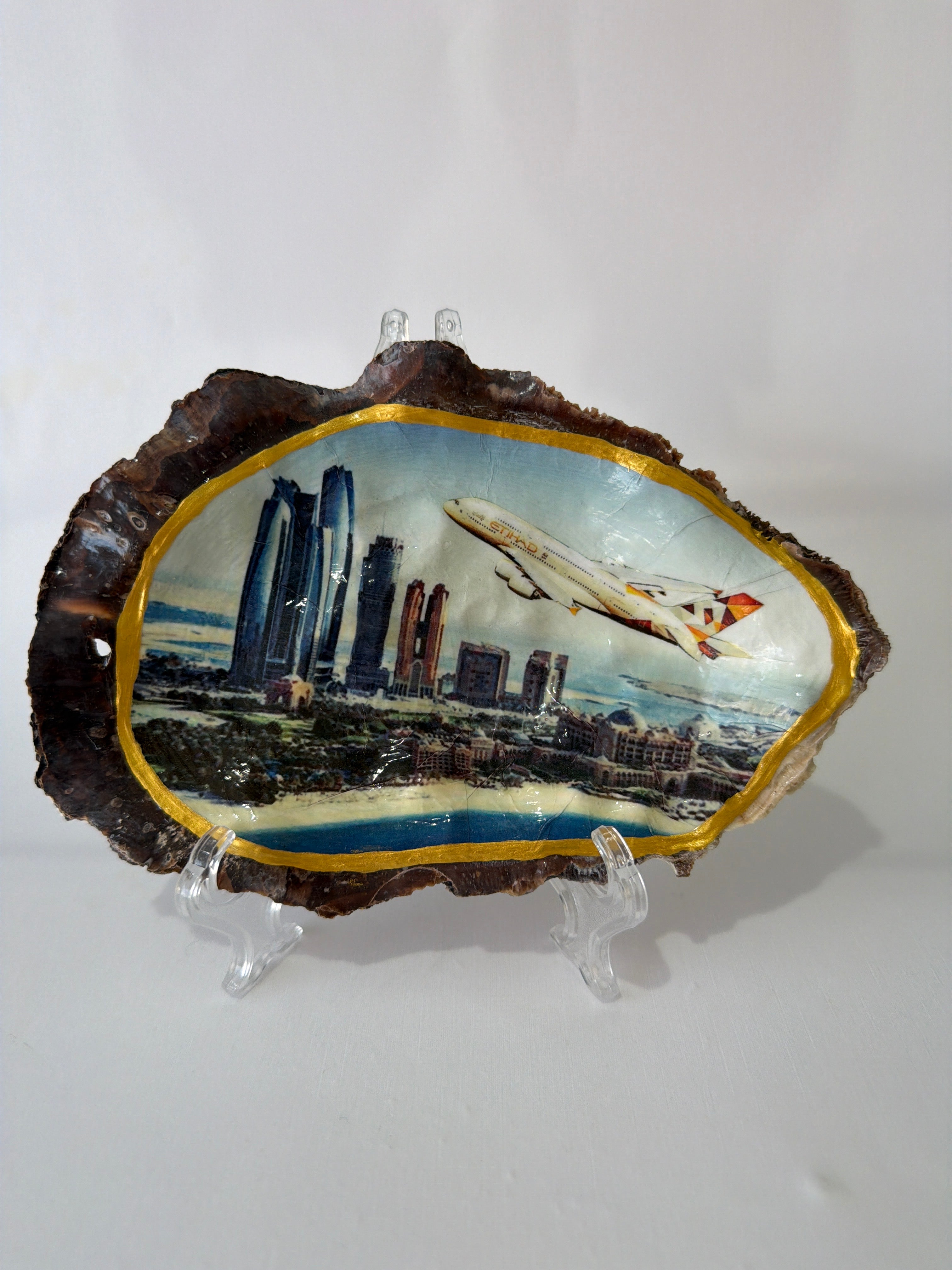 Oyster Art, Etihad Airways Abu Dhabi 7”