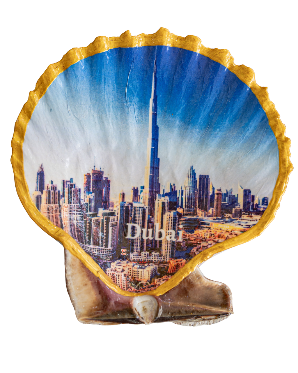 Scallop Art, Dubai Burj Khalifa 4.8"
