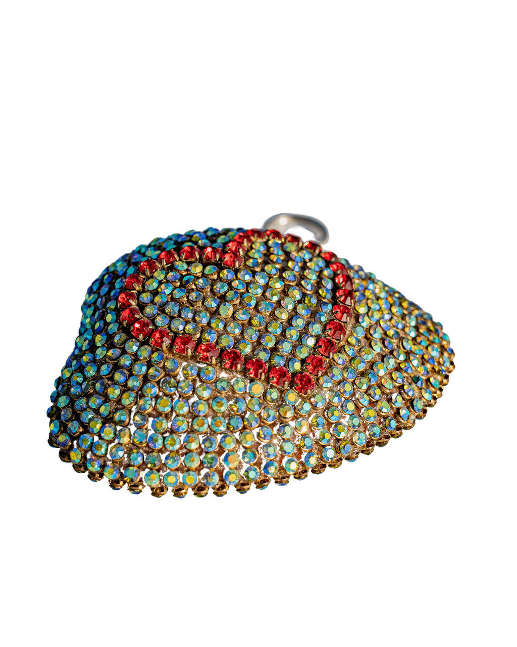Jeweled Natural UAE Large clam keychains ( keyring )