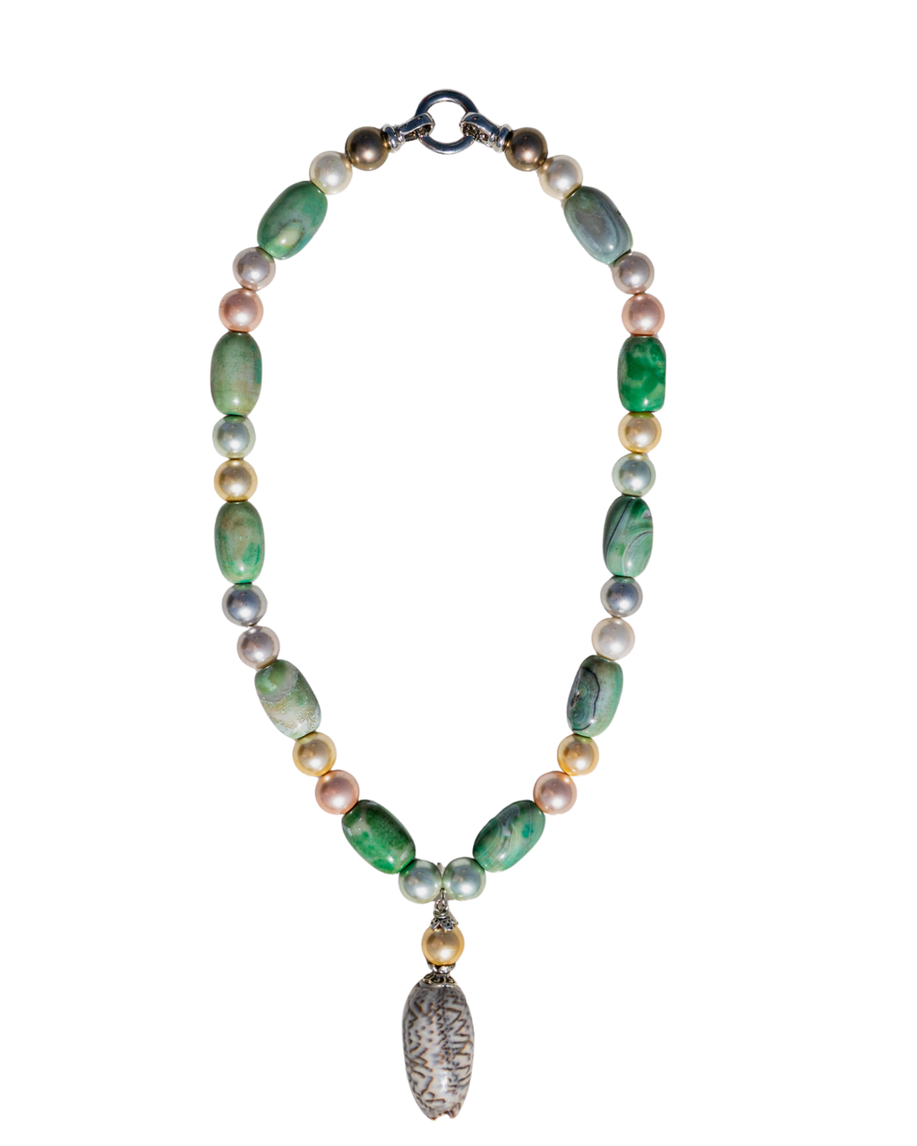 Mermaid Necklace, Light Green