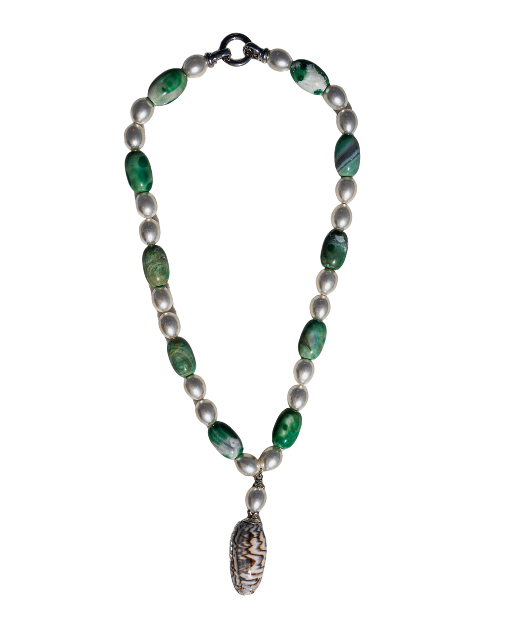 Mermaid Necklace, Green