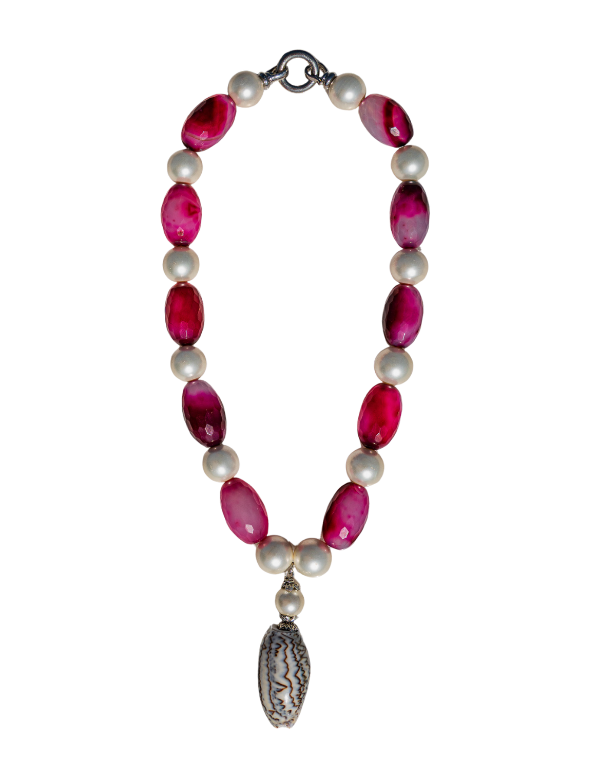 Mermaid Necklace, Rose