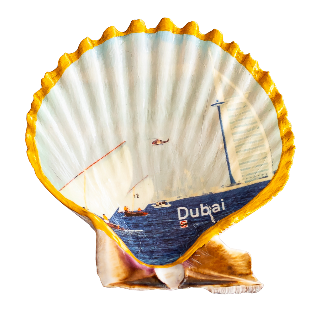 Sailing Burj al Arab, Scallop Art