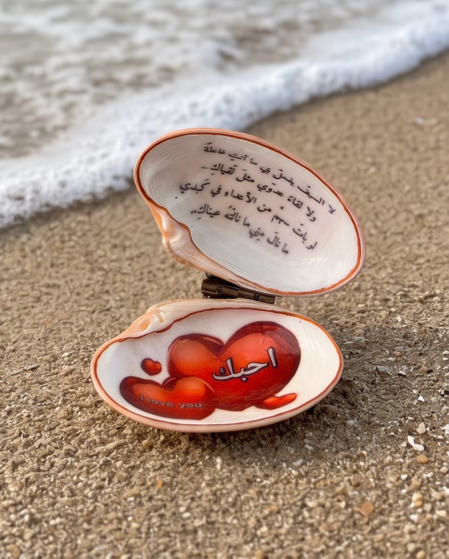 Clam shell, for a gift.